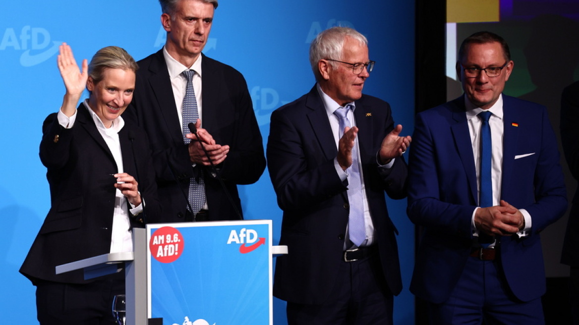 Γερμανία: Το ακροδεξιό κόμμα AfD παραμένει στη 2η θέση μια εβδομάδα πριν από τις Ευρωεκλογές