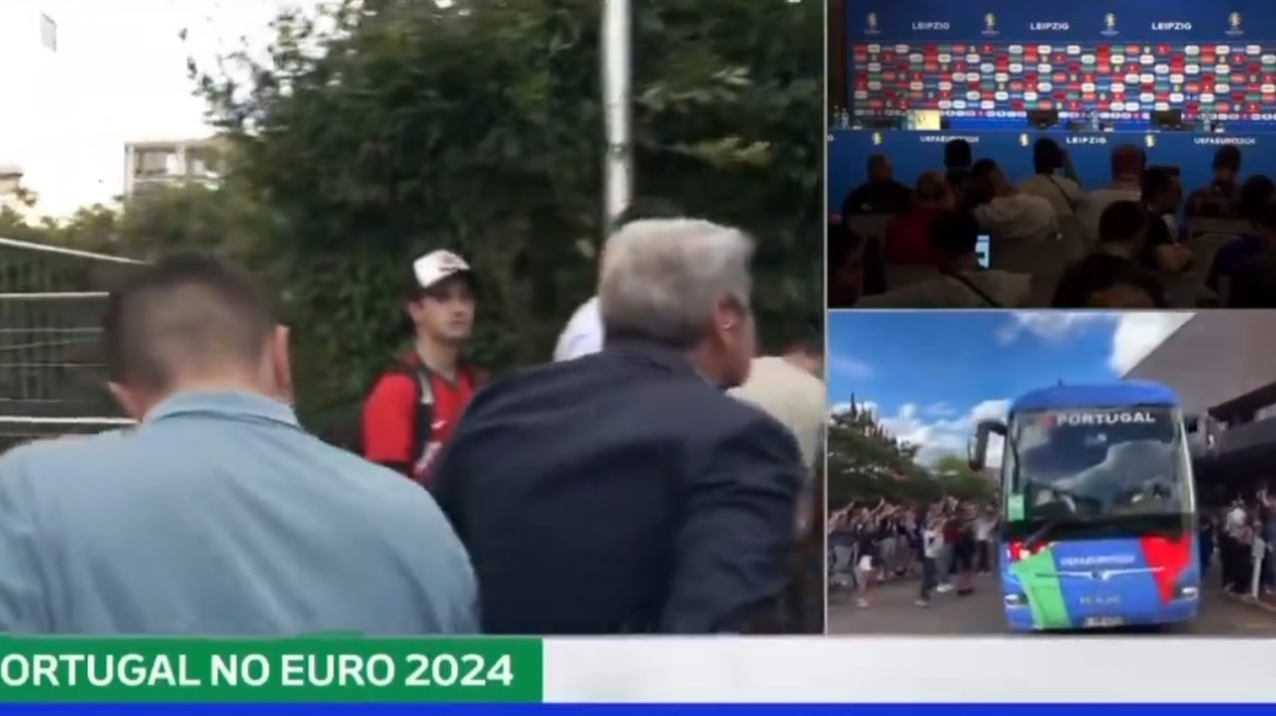 Euro 2024: Πορτογάλος δημοσιογράφος τσακώθηκε live με αραβόφωνους οπαδούς - Έπαθε εξάρθρωση ώμου, τους έδωσε «πορτογαλικό δώρο»