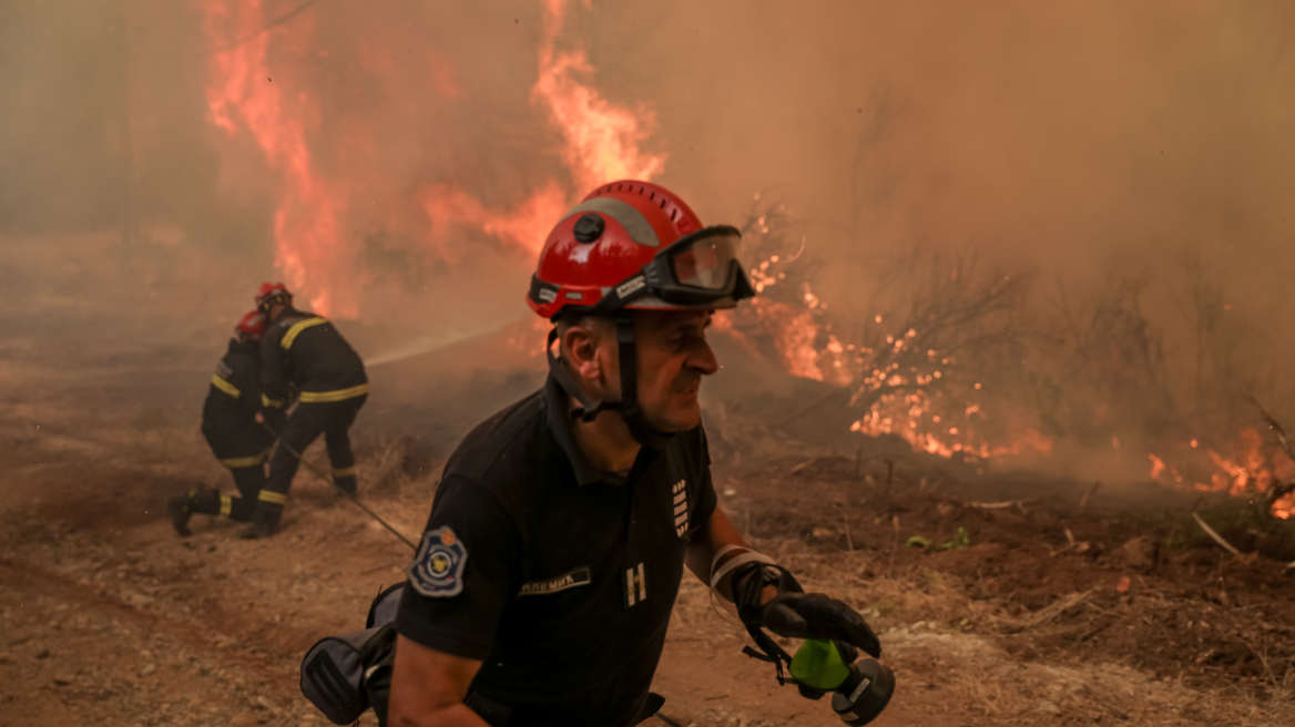 Φωτιά σε δασική έκταση στους Ασκητές Ροδόπης - Μήνυμα του 112