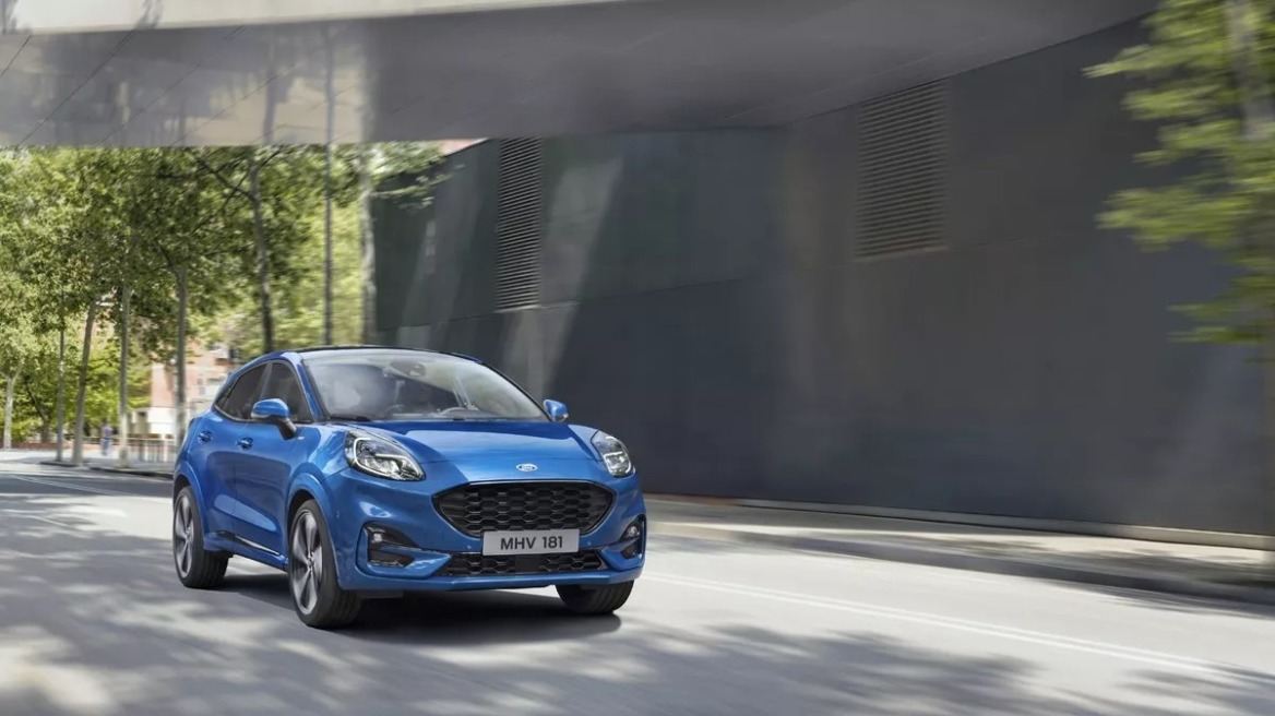 Με κεραία τεχνολογίας 5G το Ford Puma 