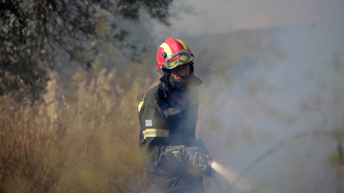 Οριοθετήθηκε η φωτιά στη Βοιωτία