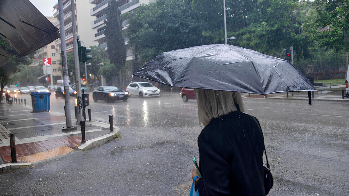 Καιρός: Νέο έκτακτο δελτίο της ΕΜΥ για την κακοκαιρία - Καταιγίδες και στην Αττική