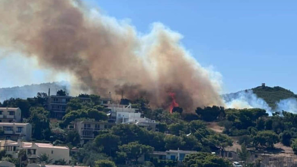 Γλιτώσαμε ολέθριες συνέπειες η φωτιά στο Λαύριο αντιμετωπίστηκε σε 30 λεπτά, λέει ο Κικίλιας - Δείτε βίντεο