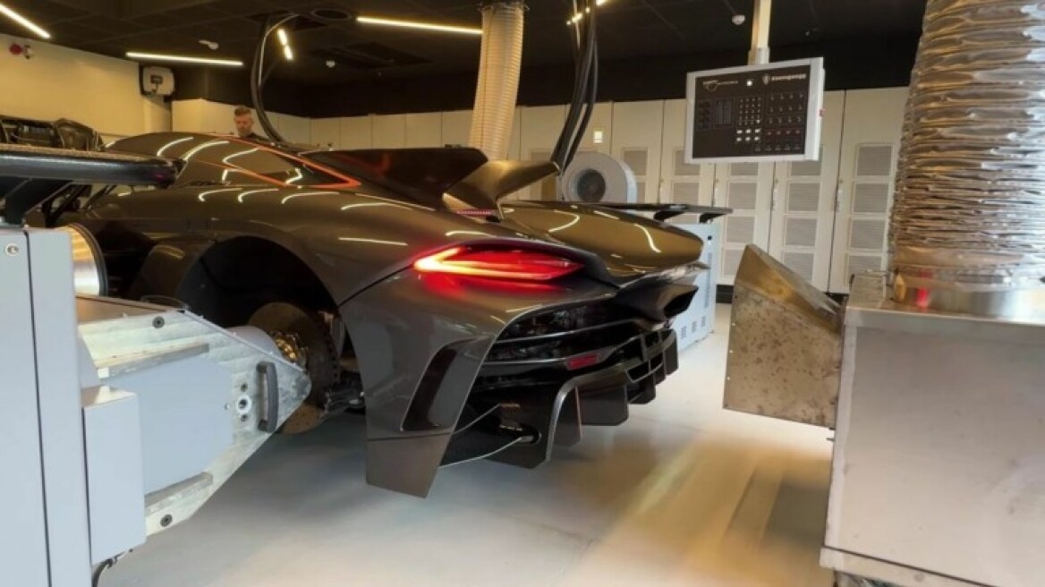 Το Koenigsegg Jesko τινάζει το δυναμόμετρο...