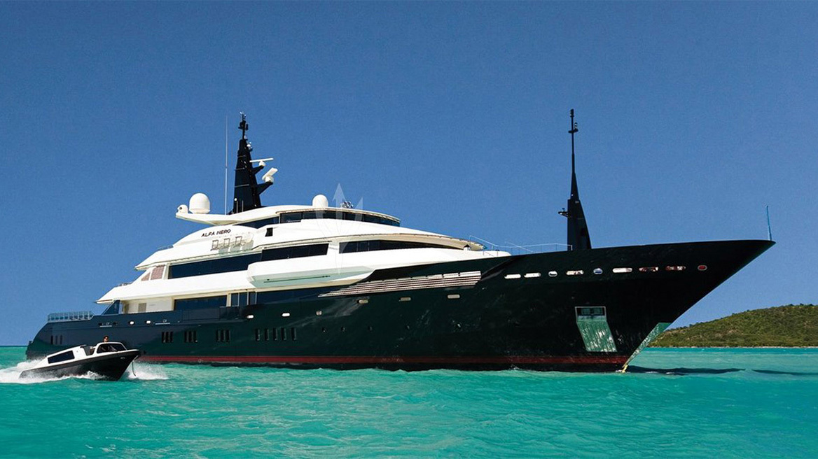 “Alfa Nero”: Πουλήθηκε για 40 εκατ. δολ. το πρώην mega yacht της Γιάννας Αγγελοπούλου