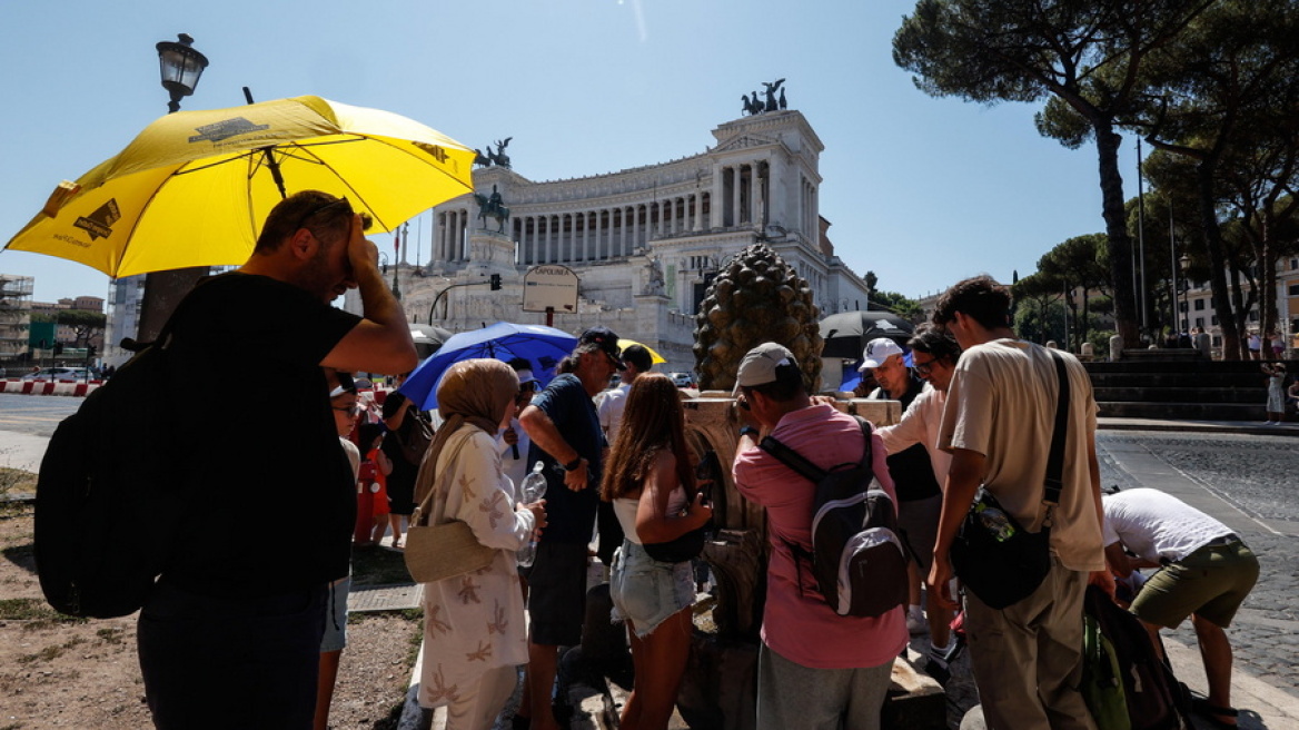 Zέστη ρεκόρ στην Ιταλία - Μέχρι την Πέμπτη θα κρατήσει το κύμα καύσωνα