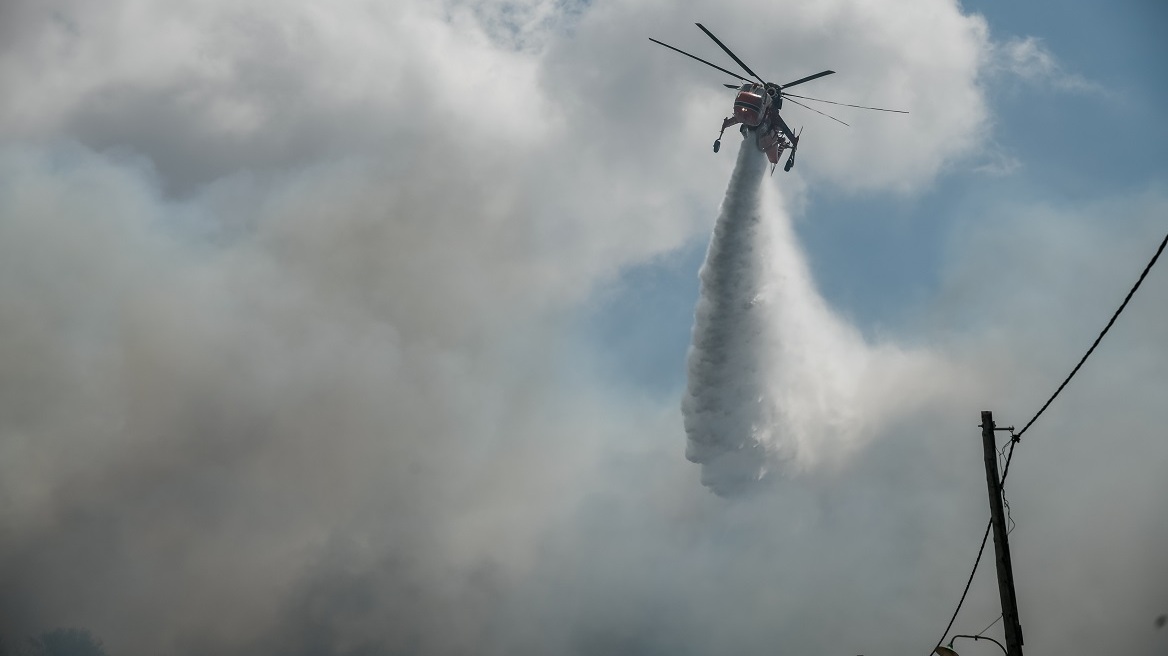 Φωτιά στην Εύβοια: Χωρίς ενεργές εστίες το πύρινο μέτωπο, τραυματίστηκαν δύο πυροσβέστες