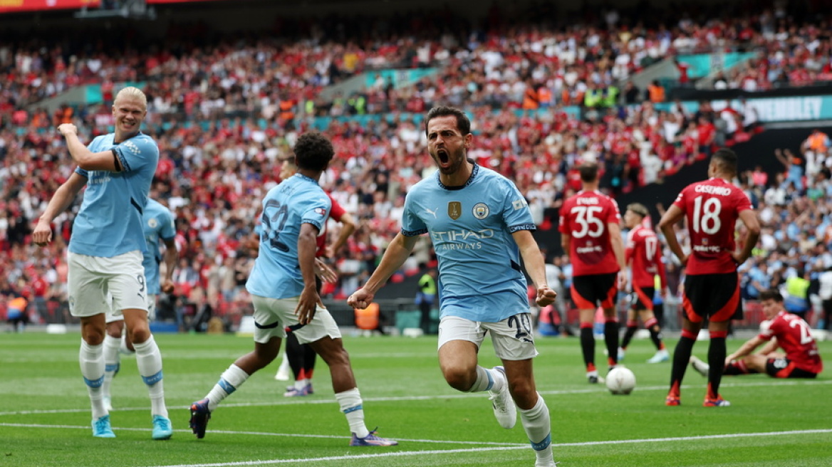 Community Shield, Μάντσεστερ Σίτι - Μάντσεστερ Γιουνάιτεντ 1-1 ( 7-6 στα πέναλτι): Στους «πολίτες» η πρώτη κούπα της χρονιάς - Δείτε τα γκολ