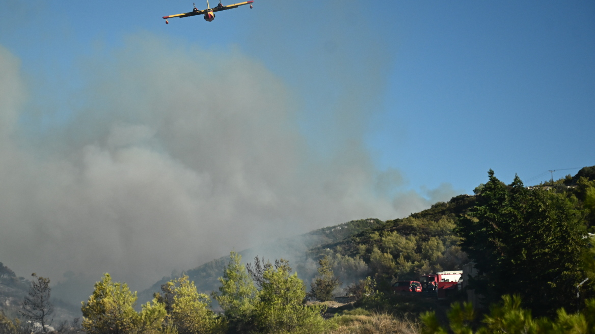 Φωτιά στην Αττική - Κολυδάς: Ενισχυμένοι οι άνεμοι έως και τις πρώτες απογευματινές ώρες 