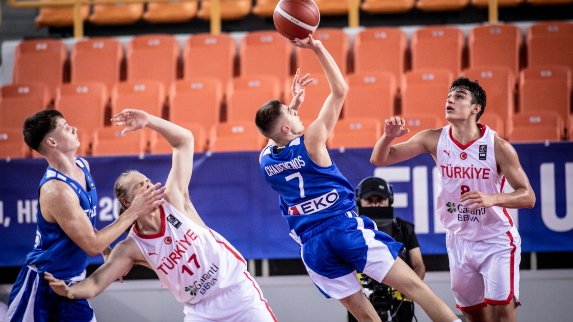 Eurobasket U16: Στα ημιτελικά με θρίαμβο η Ελλάδα, 75-65 την Τουρκία 