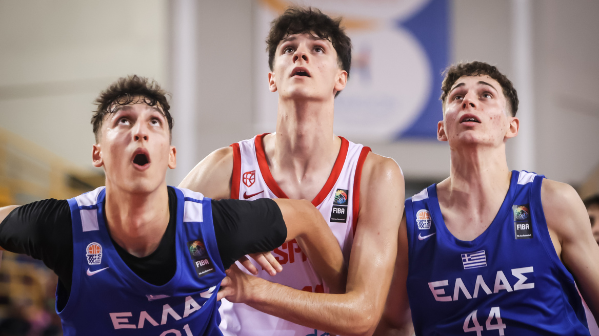 Eurobasket U16: Εκτός τελικού η Ελλάδα, ηττήθηκε 77-71 από την φοβερή στο φινάλε Ισπανία - Για το χάλκινο το Σάββατο