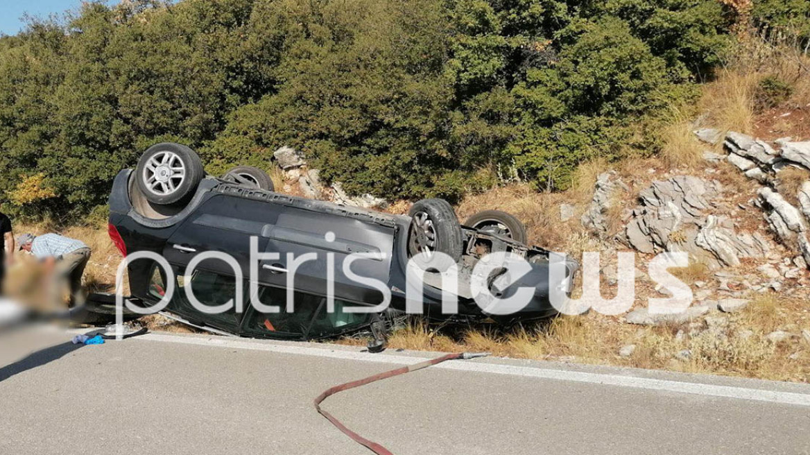 Ηλεία: Τραγωδία στο Δραγώγι Ανδρίτσαινας - Τροχαίο με δύο αδέρφια, νεκρός ένας 78χρονος