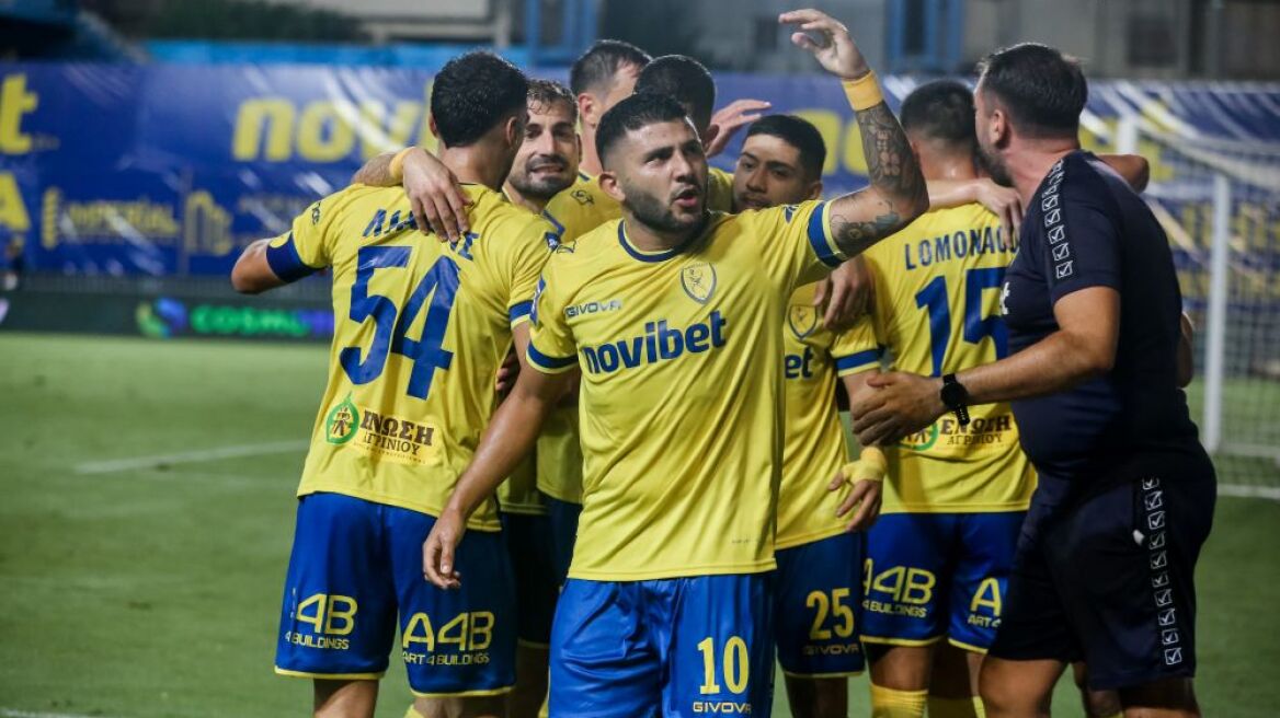 Super League 1, Παναιτωλικός - Πανσερραϊκός 3-0: Πρώτη νίκη με εμφατικό σκορ - Δείτε τα γκολ