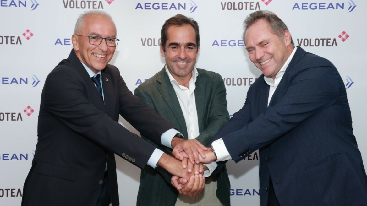 Η Aegean αποκτά ποσοστό στη Volotea - Στα 25 εκατ. ευρώ η αρχική επένδυση