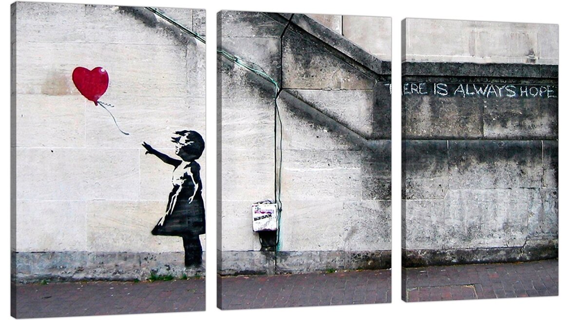 Βρέθηκε το διάσημο έργο του Banksy «Το κορίτσι με το μπαλόνι» που εκλάπη από γκαλερί του Λονδίνου