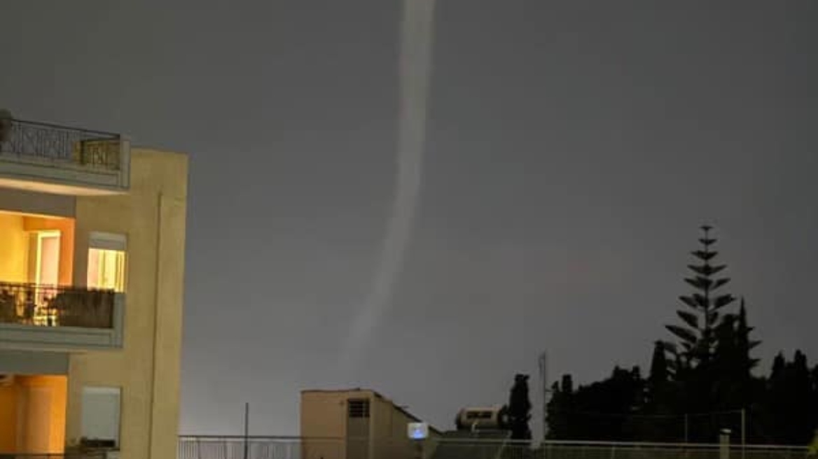 Πάτρα: Υδροστρόβιλος μετά από έντονη βροχή - Δείτε βίντεο και φωτογραφία