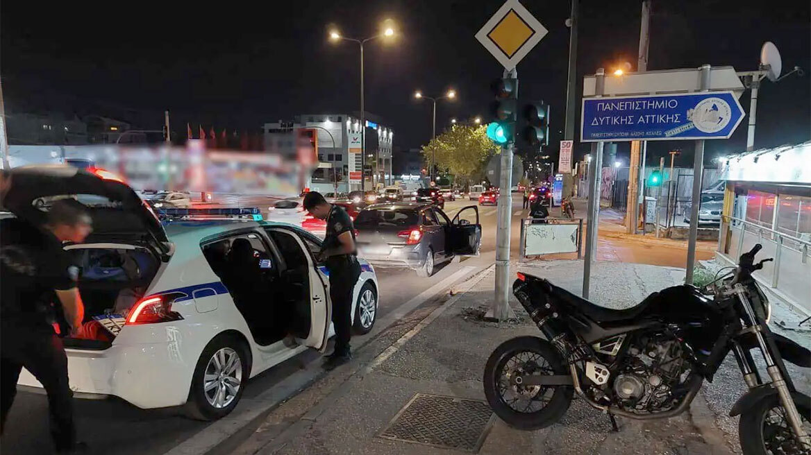 Μπαράζ τροχονομικών ελέγχων στην Αττική, 10 συλλήψεις και 1.174 παραβάσεις