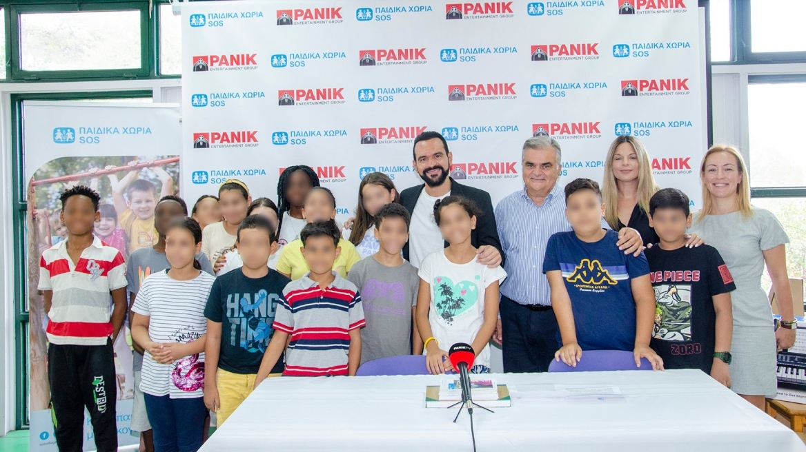 Panik Records: Δωρεά 60.000€ στα Παιδικά Χωριά SOS