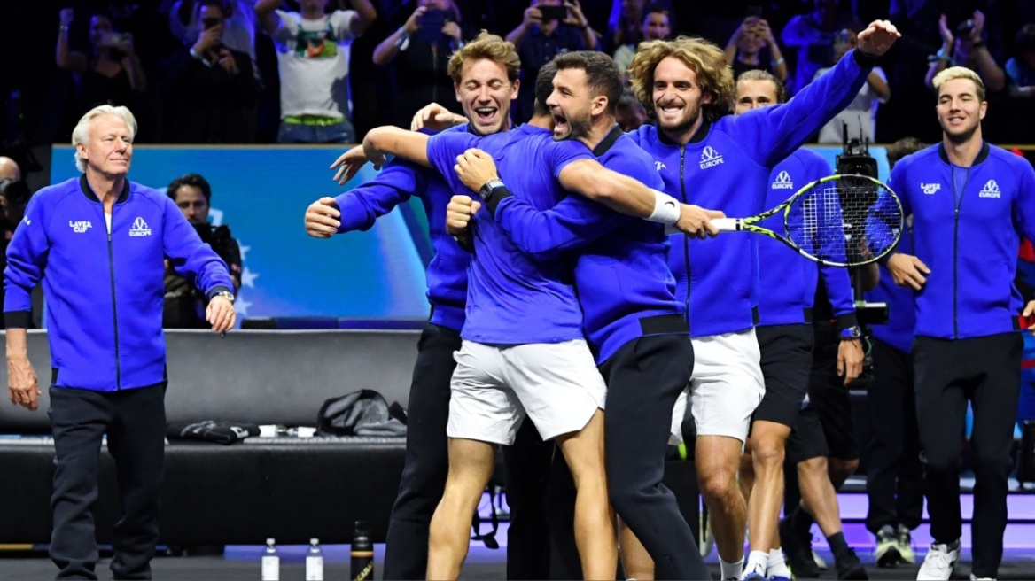 Laver Cup: Ο Αλκαράθ ολοκλήρωσε την ανατροπή και έκανε τον Τσιτσιπά να πανηγυρίσει ακόμα έναν τίτλο με την Team Europe