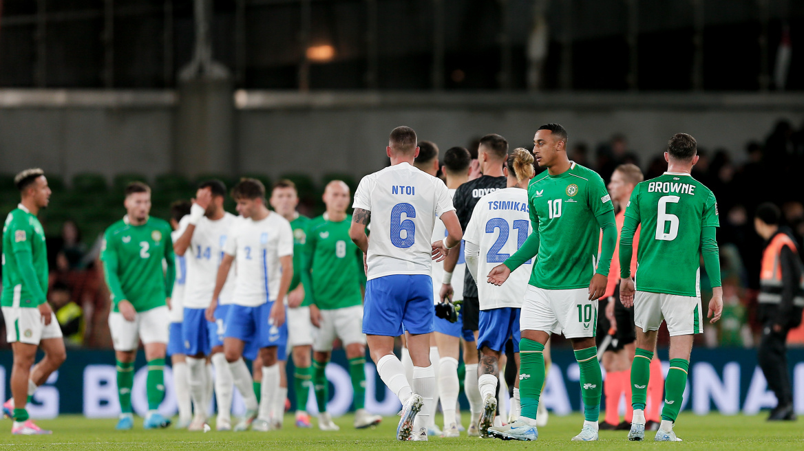 Nations League: Οι κλήσεις της Ιρλανδίας για την αναμέτρηση με την Ελλάδα