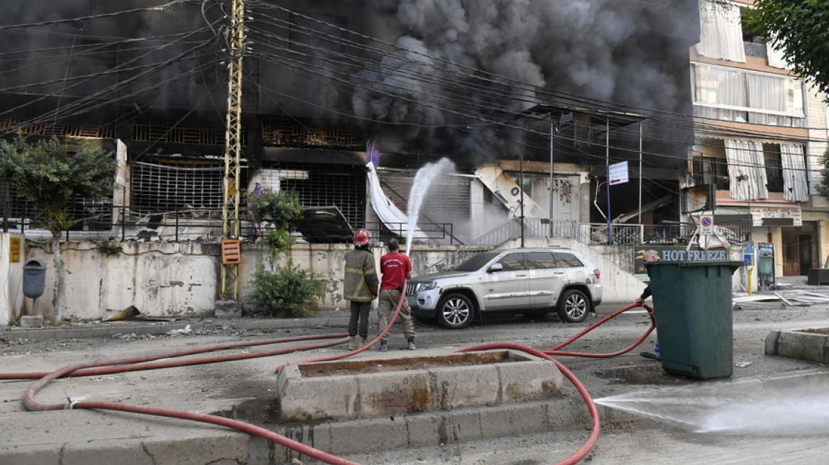 Το Ισραήλ έπληξε τα νότια προάστια της Βηρυτού με τους σφοδρότερους βομβαρδισμούς μέχρι σήμερα - Δείτε βίντεο