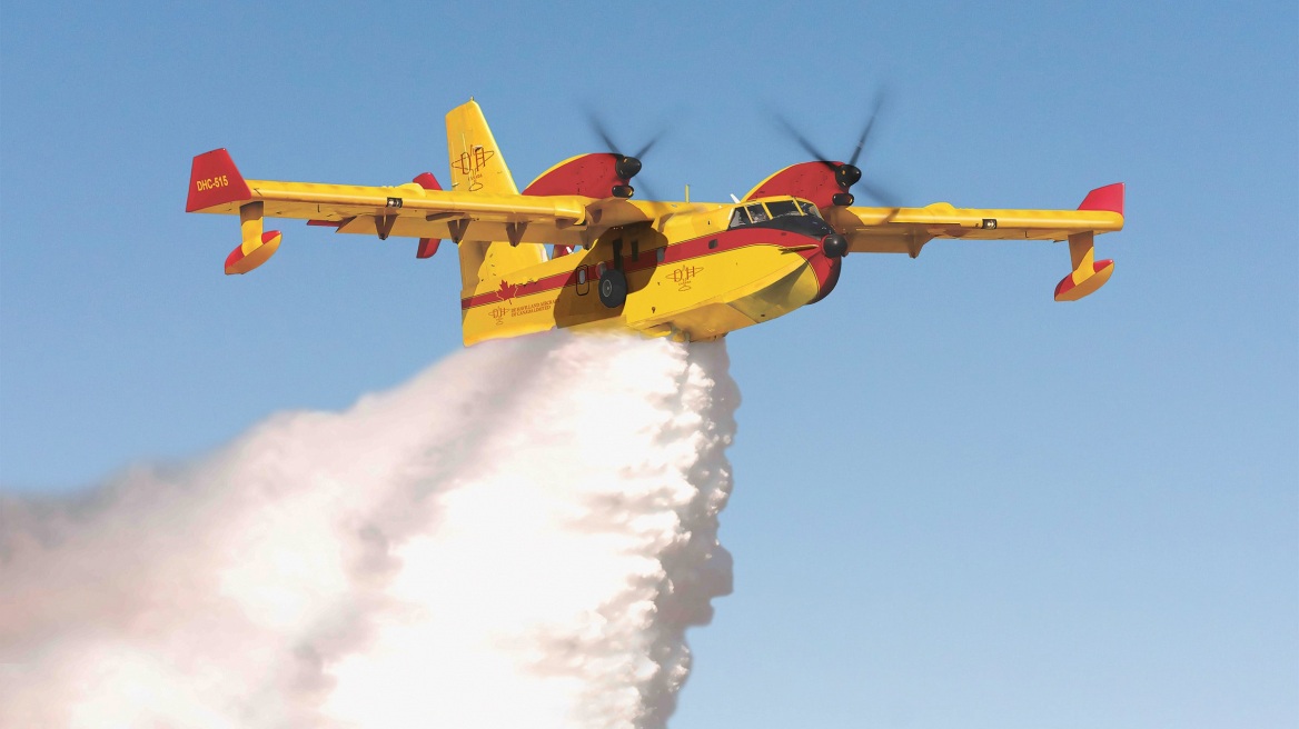 Εντάχθηκε στο ΕΣΠΑ η αγορά ενός νέου Canadair DHC -515