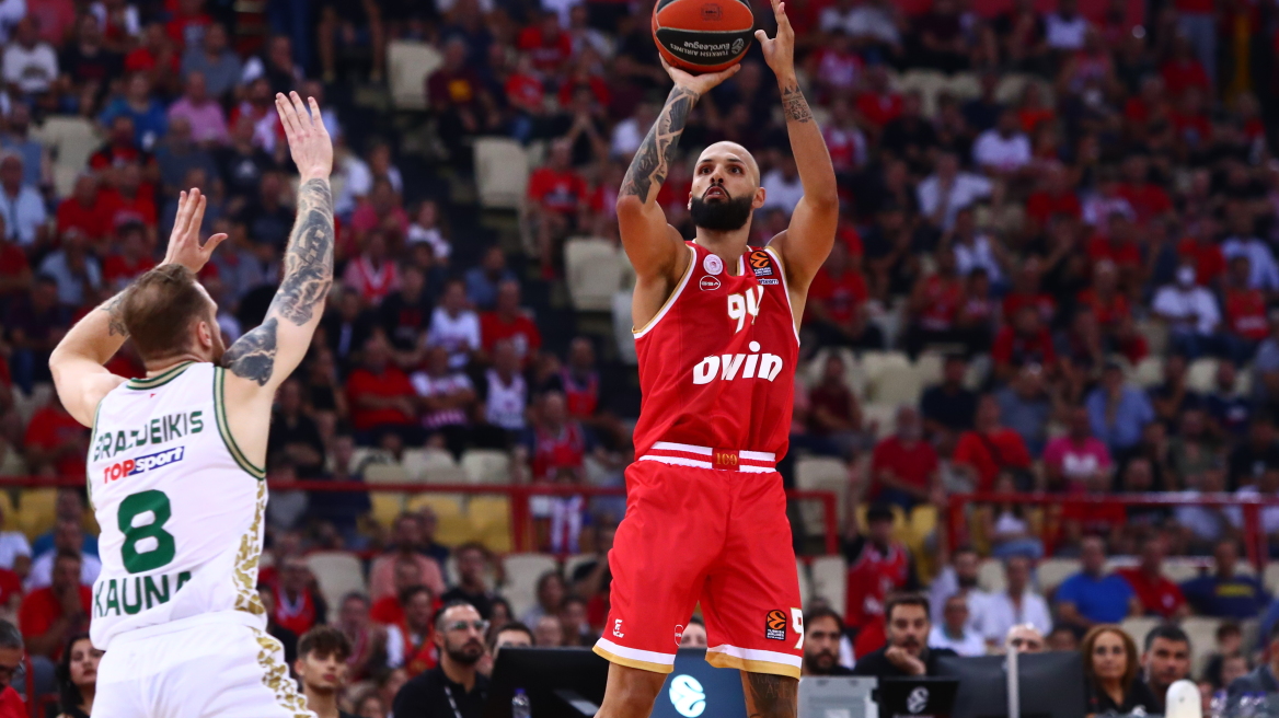 Euroleague: Ίδρωσε στο φινάλε αλλά έφτασε στην πρώτη νίκη του ο Ολυμπιακός, 74-68 την Ζάλγκιρις στο ΣΕΦ - Βίντεο 