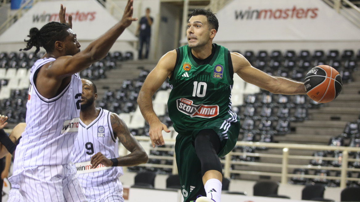 Basket League: Με τα χίλια ζόρια πέρασε από τη Θεσσαλονίκη ο Παναθηναϊκός, 96-93 τον ΠΑΟΚ 