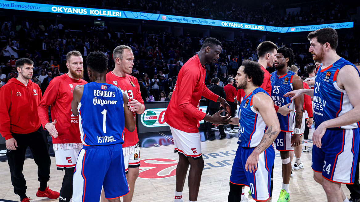 Euroleague: "Sold out" ο αγώνας Αναντολού Εφές-Ολυμπιακός στο νεόδμητο TBF Salon