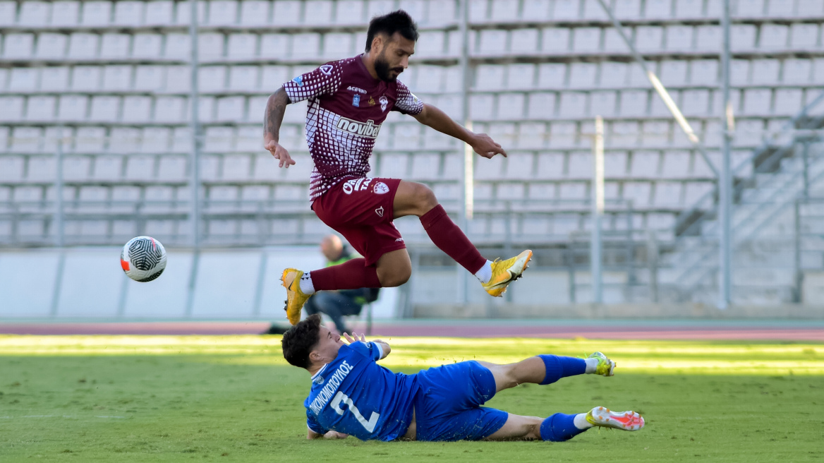 Super League 2: «Aγγλικό» 3-3 στο θεσσαλικό ντέρμπι Νίκη Βόλου-ΑΕΛ - Βίντεο