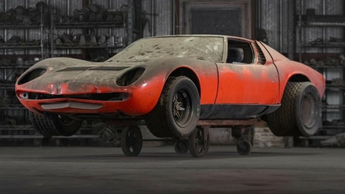 Ανάσταση για την Lamborghini Miura P400 S