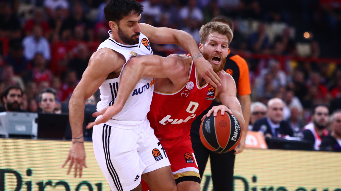 Euroleague, Ολυμπιακός - Ρεάλ Μαδρίτης 79-69: Με ηγέτη τον ΜακΚίσικ πήρε σπουδαία νίκη