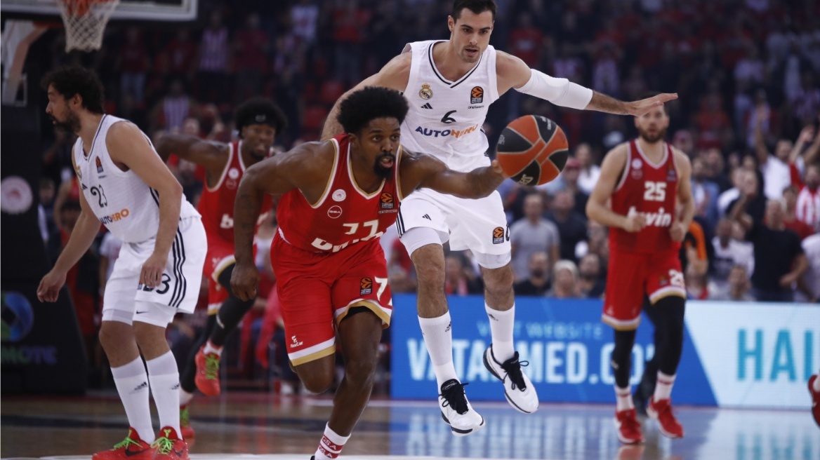 Βαθμολογία της EuroLeague: Ανάκαμψη για τον Ολυμπιακό, στο 3-3 με τη Ρεάλ - Βίντεο 