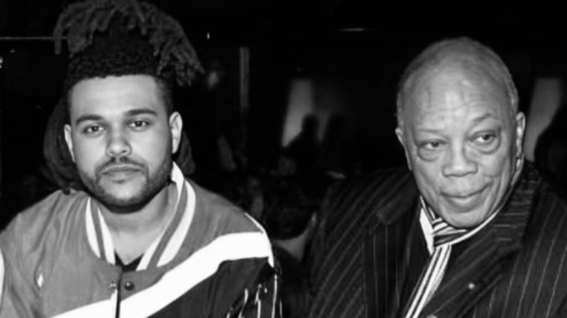 Weeknd: Χαρακτήρισε «είδωλό» του τον Κουίνσι Τζόουνς - Είναι ο λόγος για τον οποίο ασχολούμαι με τη μουσική, είπε 