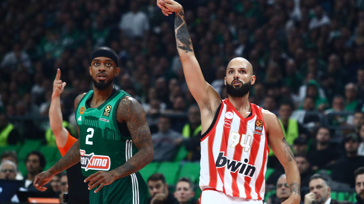 Euroleague - Βαθμολογία: «Συγκατοικούν» στην 5η θέση Ολυμπιακός και Παναθηναϊκός 