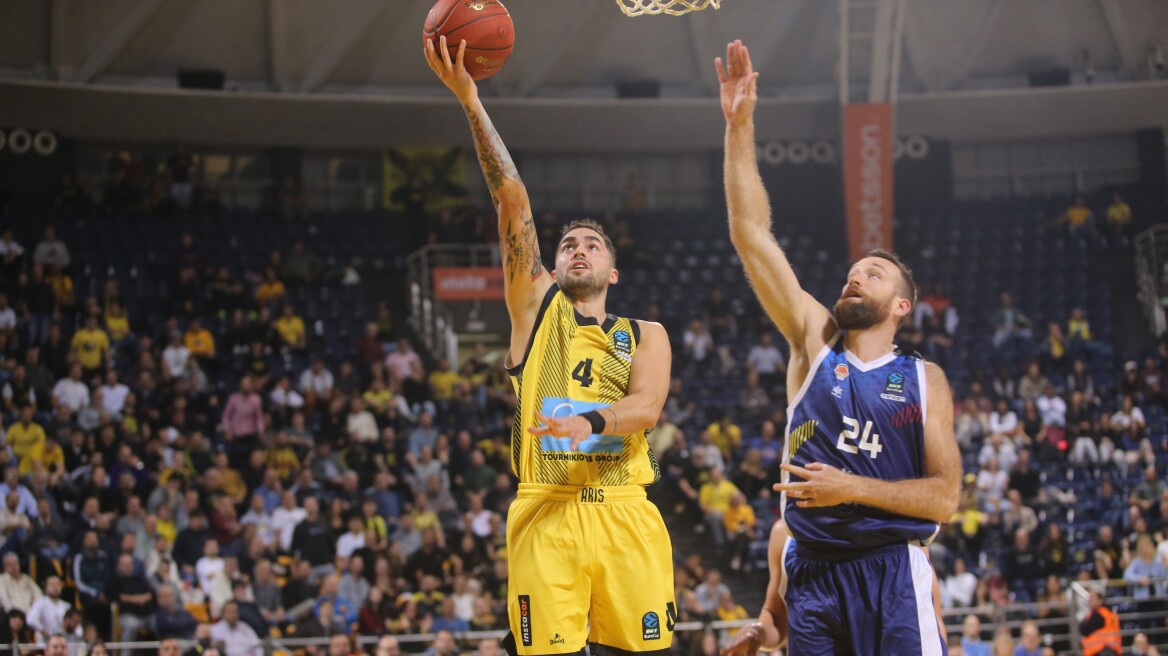 ΕuroCup, Αμβούργο - Άρης 93-69: Συντριβή για τους κίτρινους στη Γερμανία παρά την υπερπροσπάθεια Τολιόπουλου