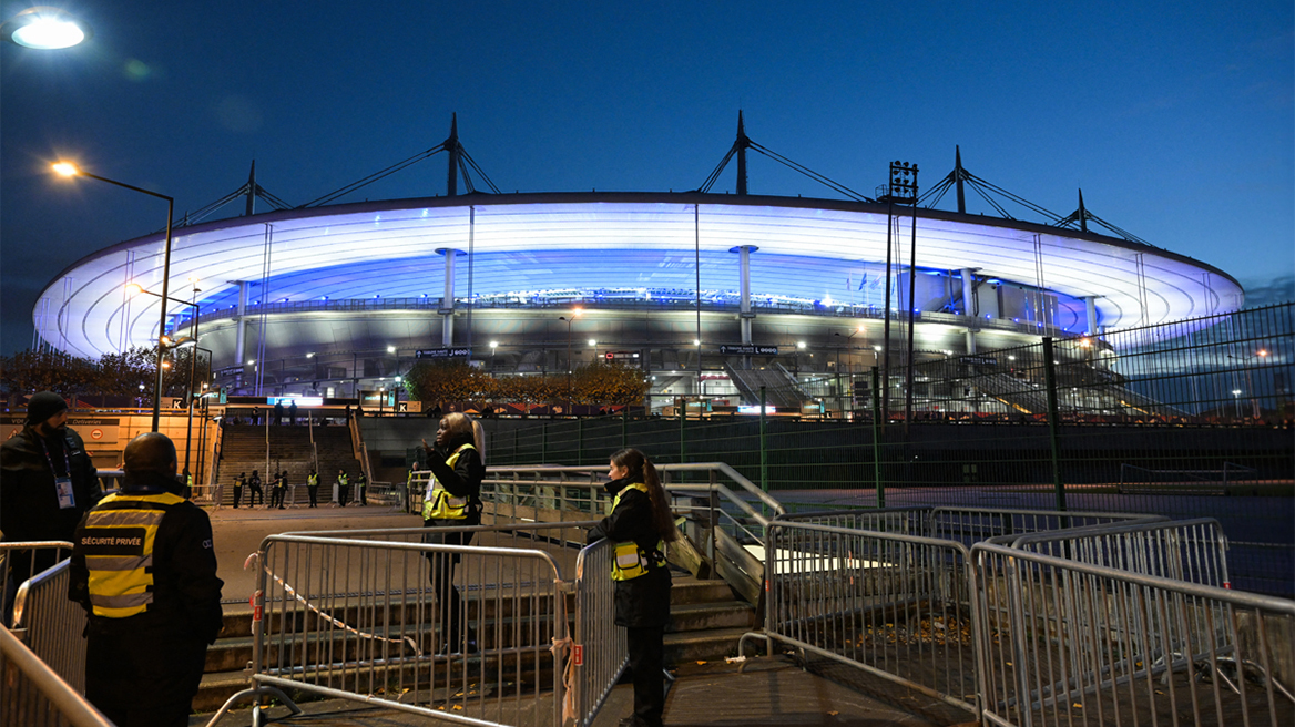 Δρακόντεια τα μέτρα ασφαλείας στο Stade de France για τον αγώνα Γαλλία - Ισραήλ