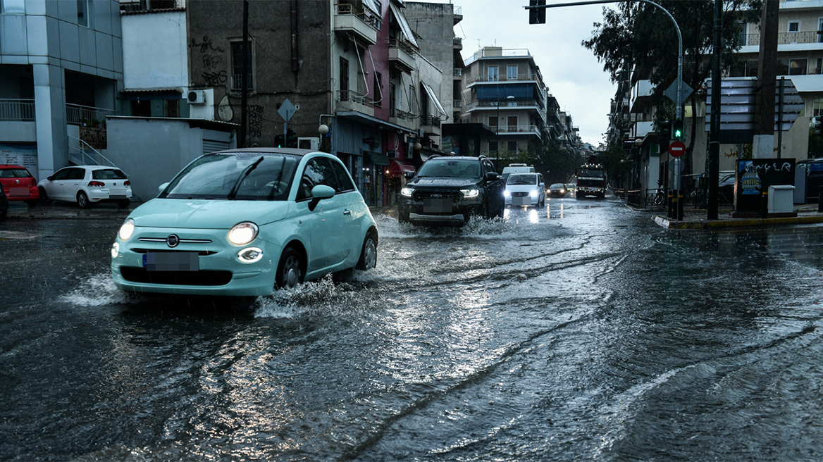 Κακοκαιρία Alexandros: Νέο έκτακτο δελτίο της ΕΜΥ  - Συναγερμός για Θεσσαλία, Φθιώτιδα, Σποράδες, Εύβοια, Δωδεκάνησα και ανατολικό Αιγαίο