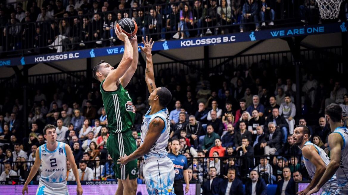 Basket League, Κολοσσός-Παναθηναϊκός 84-89:  Έπαιξε με τη φωτιά, αλλά δεν κάηκε - Δείτε βίντεο