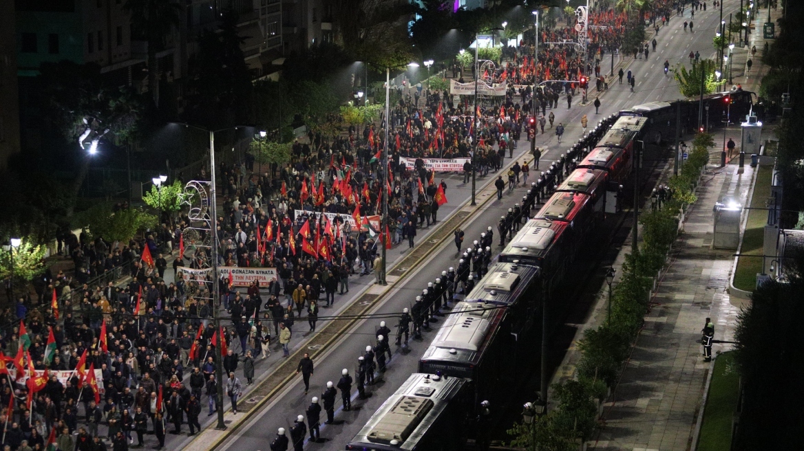 Πολυτεχνείο: Επτά συλλήψεις από την ΕΛ.ΑΣ. στις συγκεντρώσεις της Αθήνας