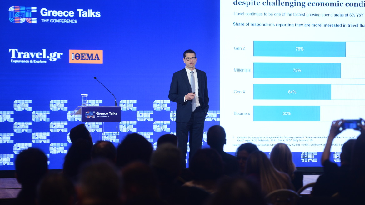 Live το συνέδριο του Travel.gr - Greece Talks «Identity, Future & the Traveler»