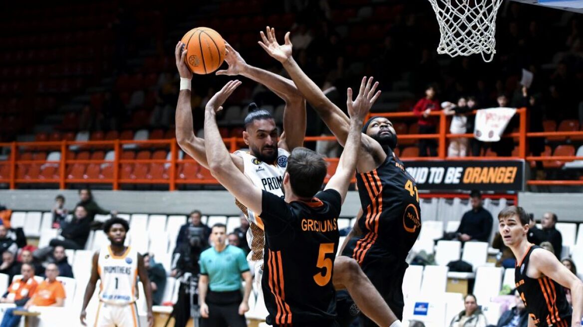 Basketball Champions League, Προμηθέας - Ράστα Βέχτα 78-86: Ήττα και... μπελάδες για τους Αχαιούς