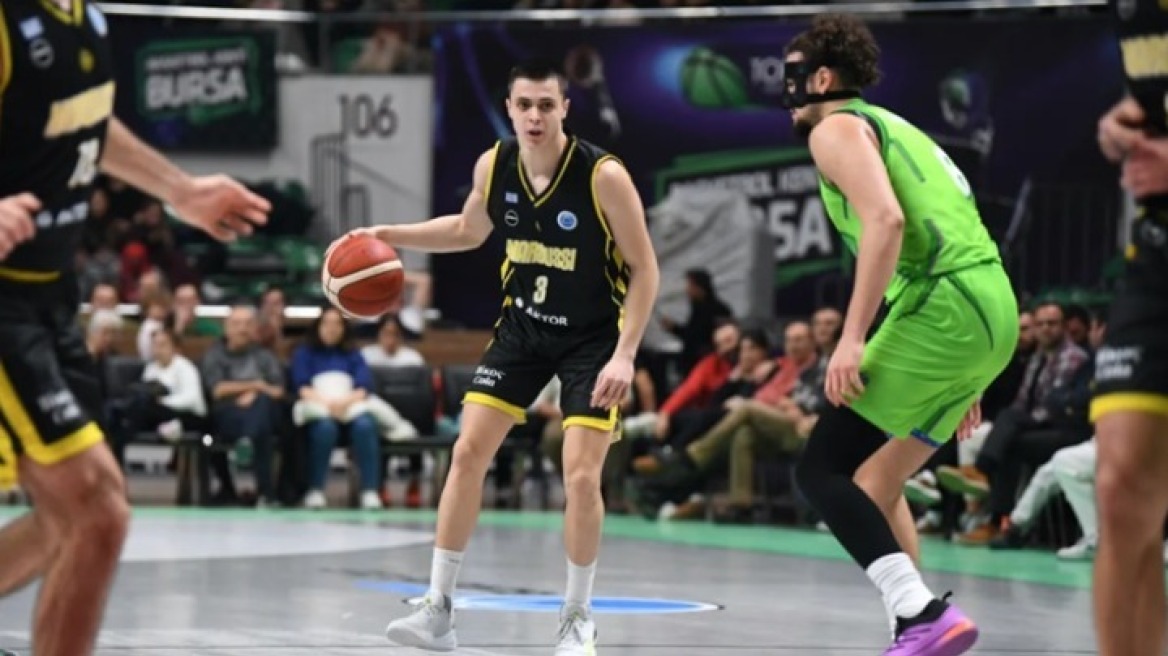 Τόφας - Μαρούσι 96-83: Ηττήθηκε στην Προύσα στην πρεμιέρα του για τη φάση των «16» του FIBA Europe Cup