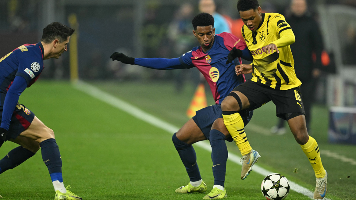 Champions League: Ματσάρα στη Βεστφαλία η Μπαρτσελόνα 3-2 την Ντόρτμουντ - Δείτε γκολ