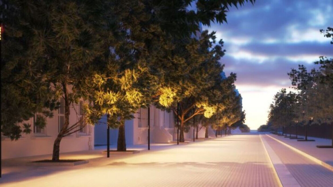 Δήμος Αθηναίων: Νέος φωτισμός και παρεμβάσεις στη Διονυσίου Αρεοπαγίτου