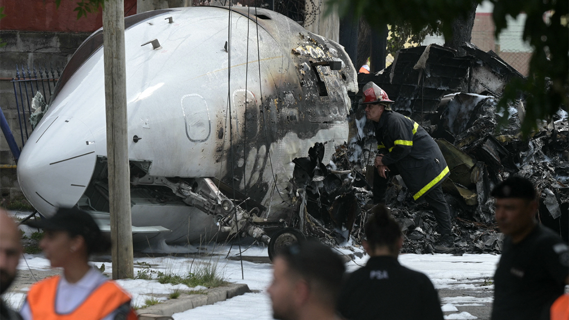 Βίντεο από τη συντριβή ιδιωτικού τζετ σε σπίτια του Μπουένος Άιρες - Νεκροί οι πιλότοι 