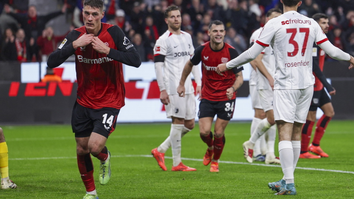 Bundesliga: Με καρέ του Σικ η Λεβερκούζεν 5-1 τη Φράιμπουργκ - Δείτε τα γκολ 