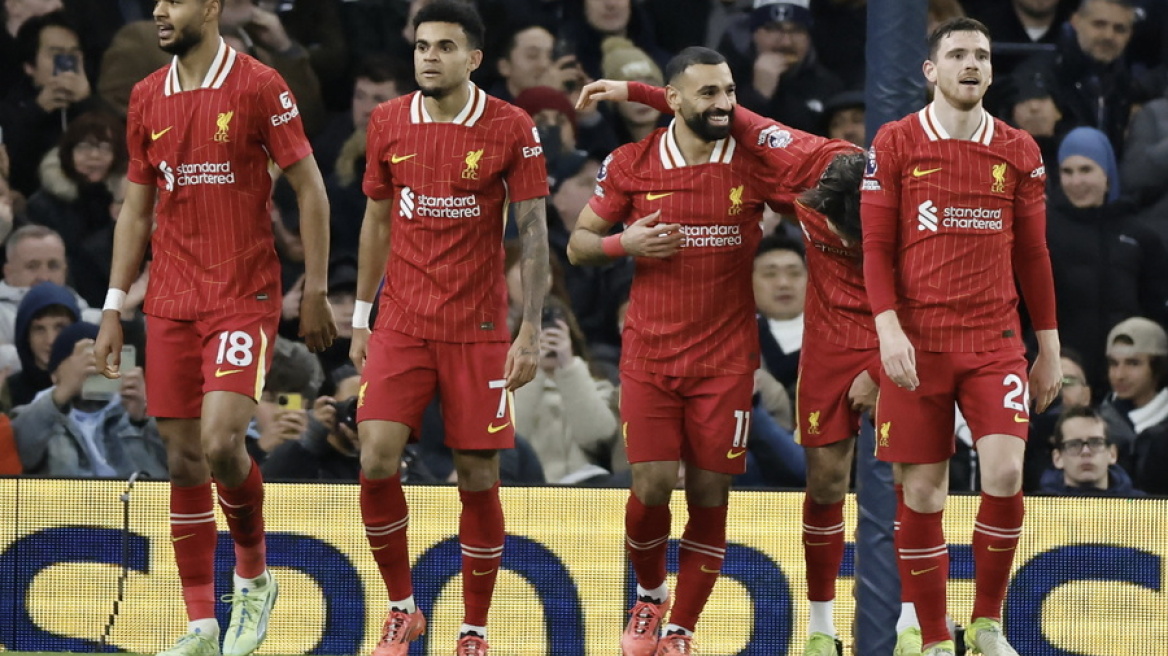 Premier League: Διαστημική η Λίβερπουλ 6-3 την Τότεναμ στο Λονδίνο - Δείτε τα γκολ 