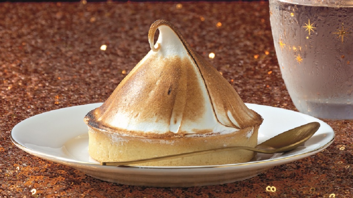 Lemon curd με μαρέγκα