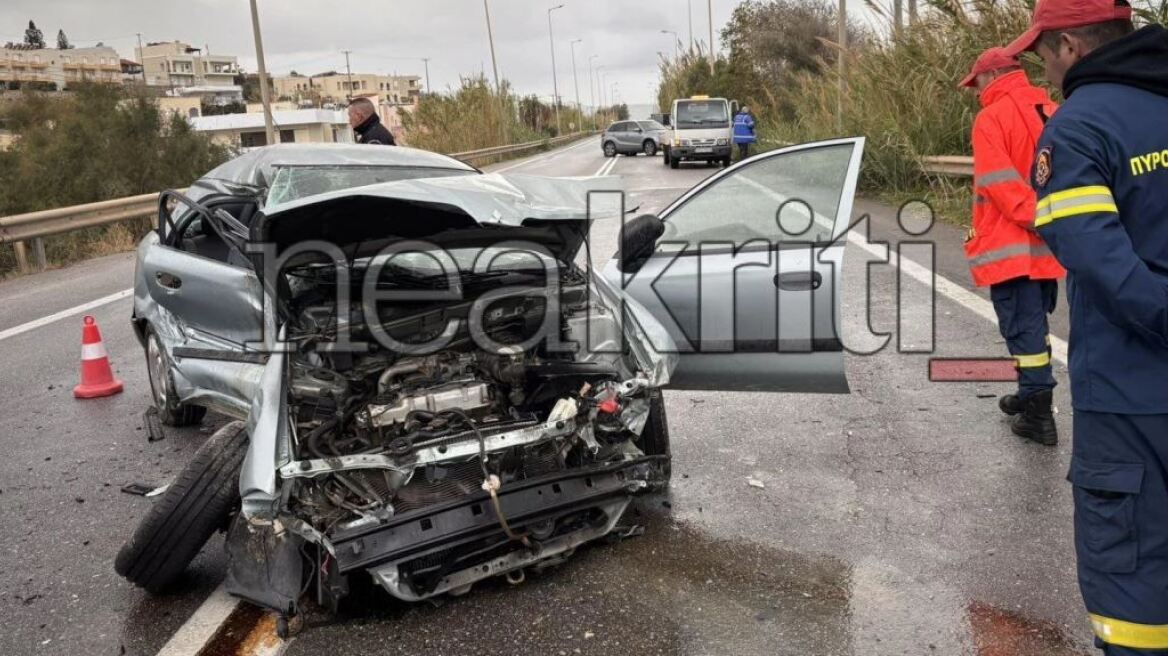 Ρέθυμνο: Ένας νεκρός και ένας τραυματίας σε τροχαίο δυστύχημα